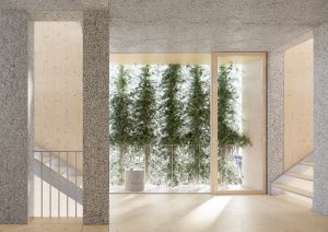 Innenvisualisierung Treppenhaus