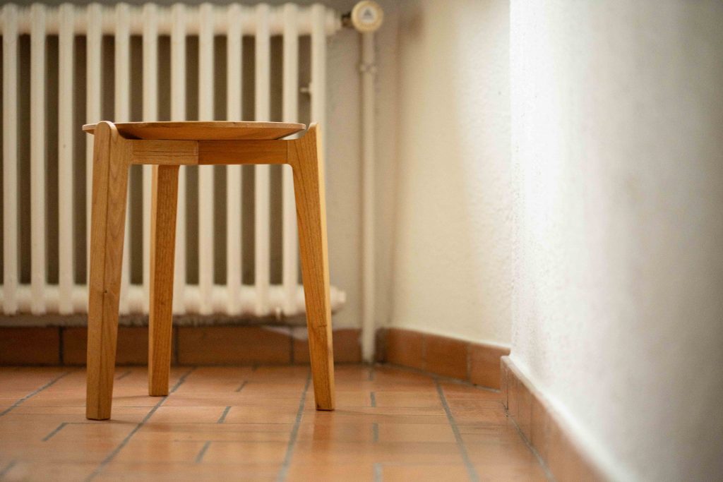 Detailaufnahme Hocker